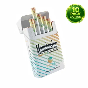 Manchester Tropical Mint 10 Packs Manchester Tropical Mint 10 Packs