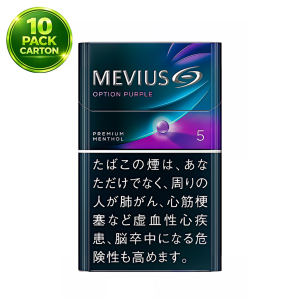 MEVIUS PREMIUM MENTHOL OPTION PURPLE 5mg MEVIUS PREMIUM MENTHOL OPTION PURPLE 5mg