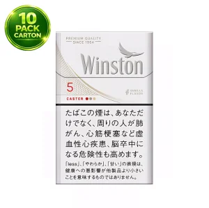 Winston Caster White 5mg 10 Packs Winston Caster White 5mg 10 Packs