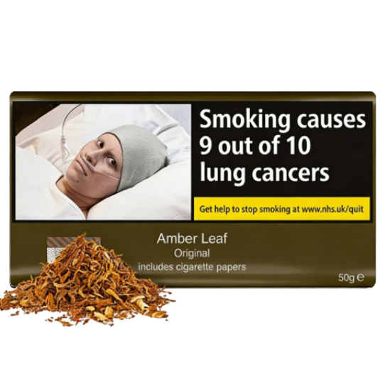 AMBER LEAF Hand Rolling Tobacco 50g AMBER LEAF Hand Rolling Tobacco 50g