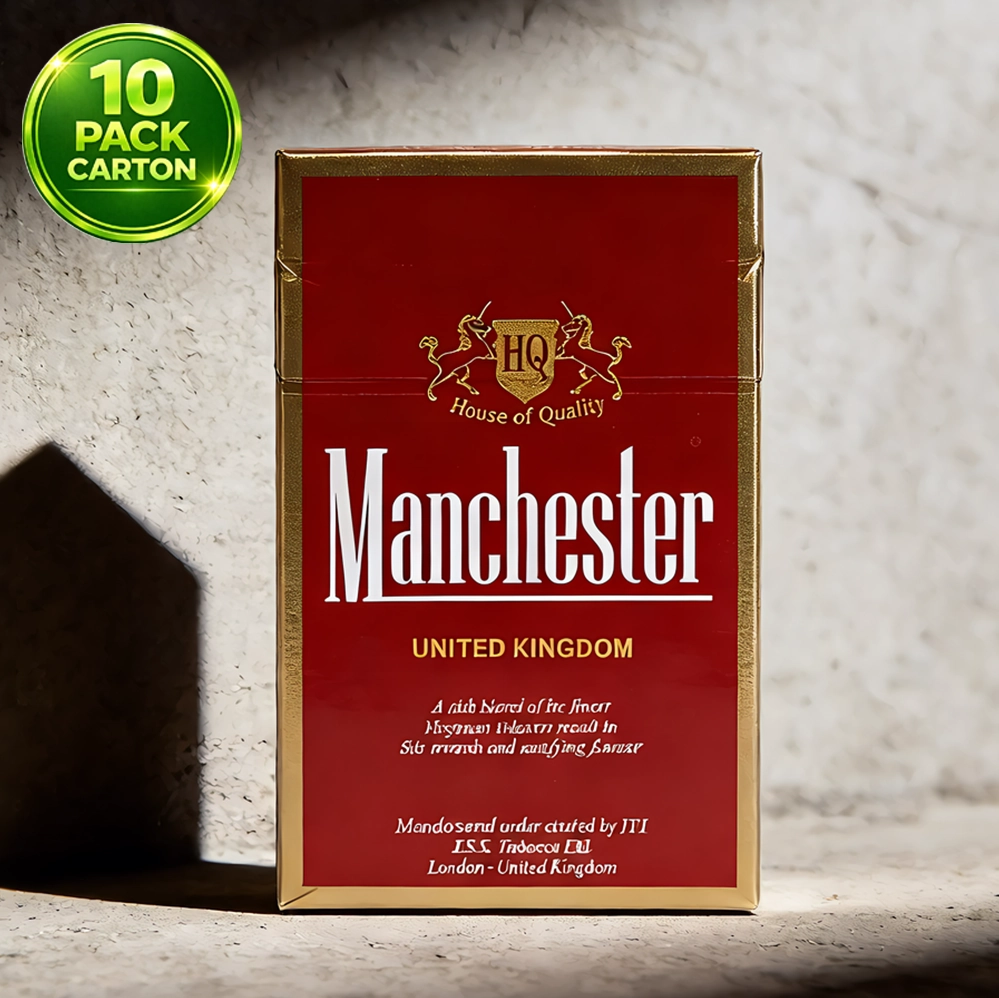 Manchester Red 10 Packs